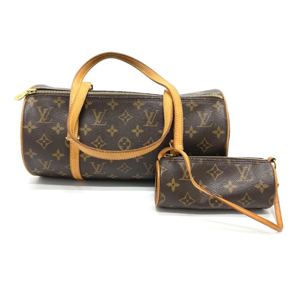 Louis Vuitton M51385 Monogram Semi Shoulder Bag Shoulder Bag Brown - Picture 1 of 10
